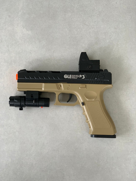 Glock Brown-Black Gel Blaster Toy Gun