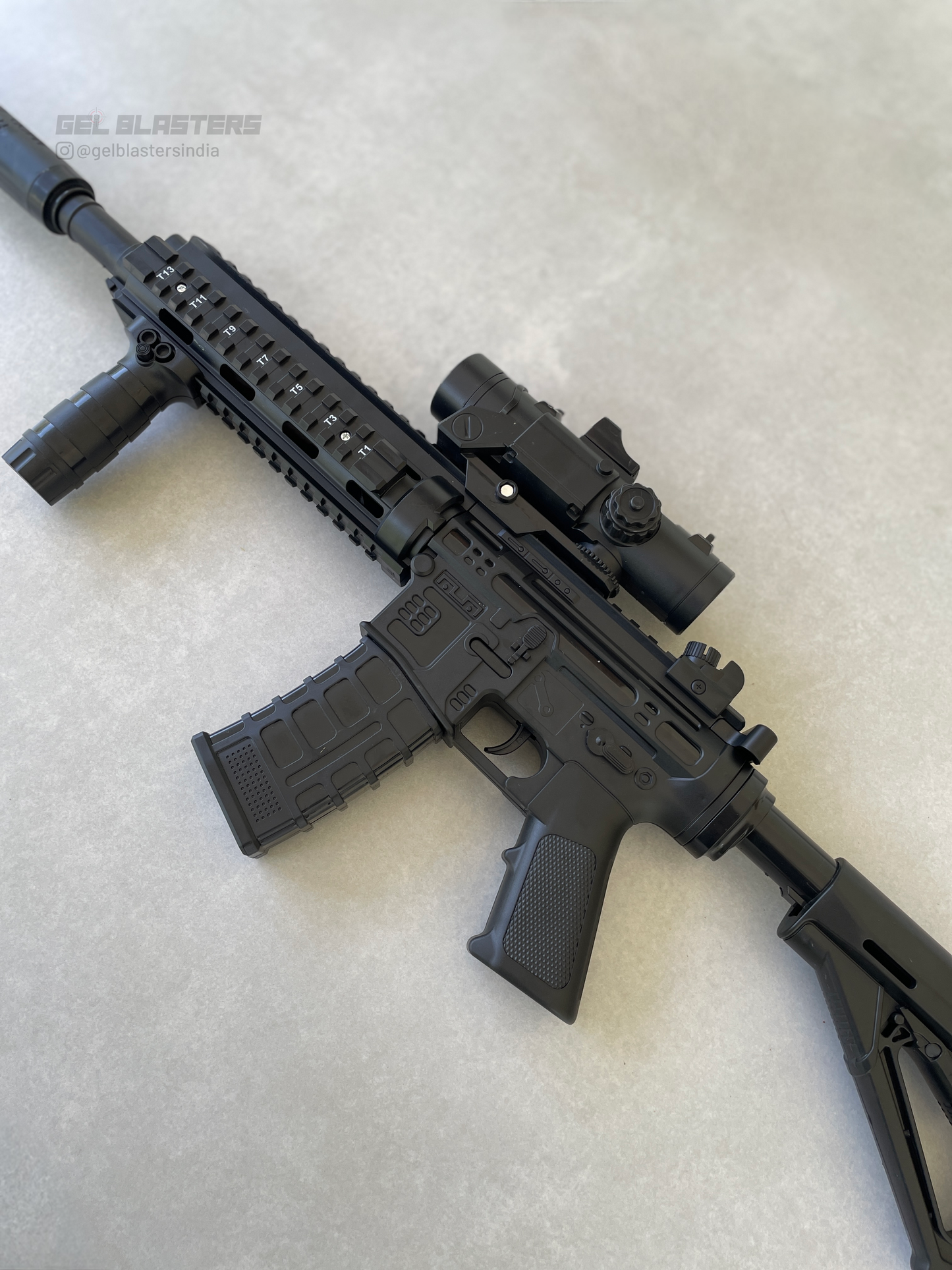 M416 Lite Gel Black Toy Gun | Manual,Auto modes
