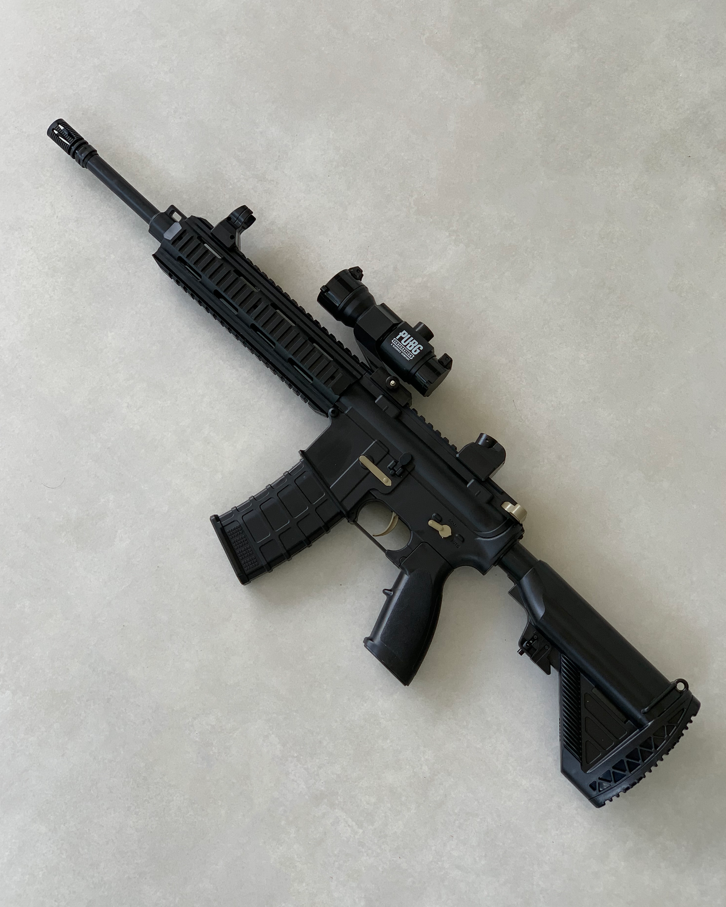M416 Gel blaster toy gun with light tracer