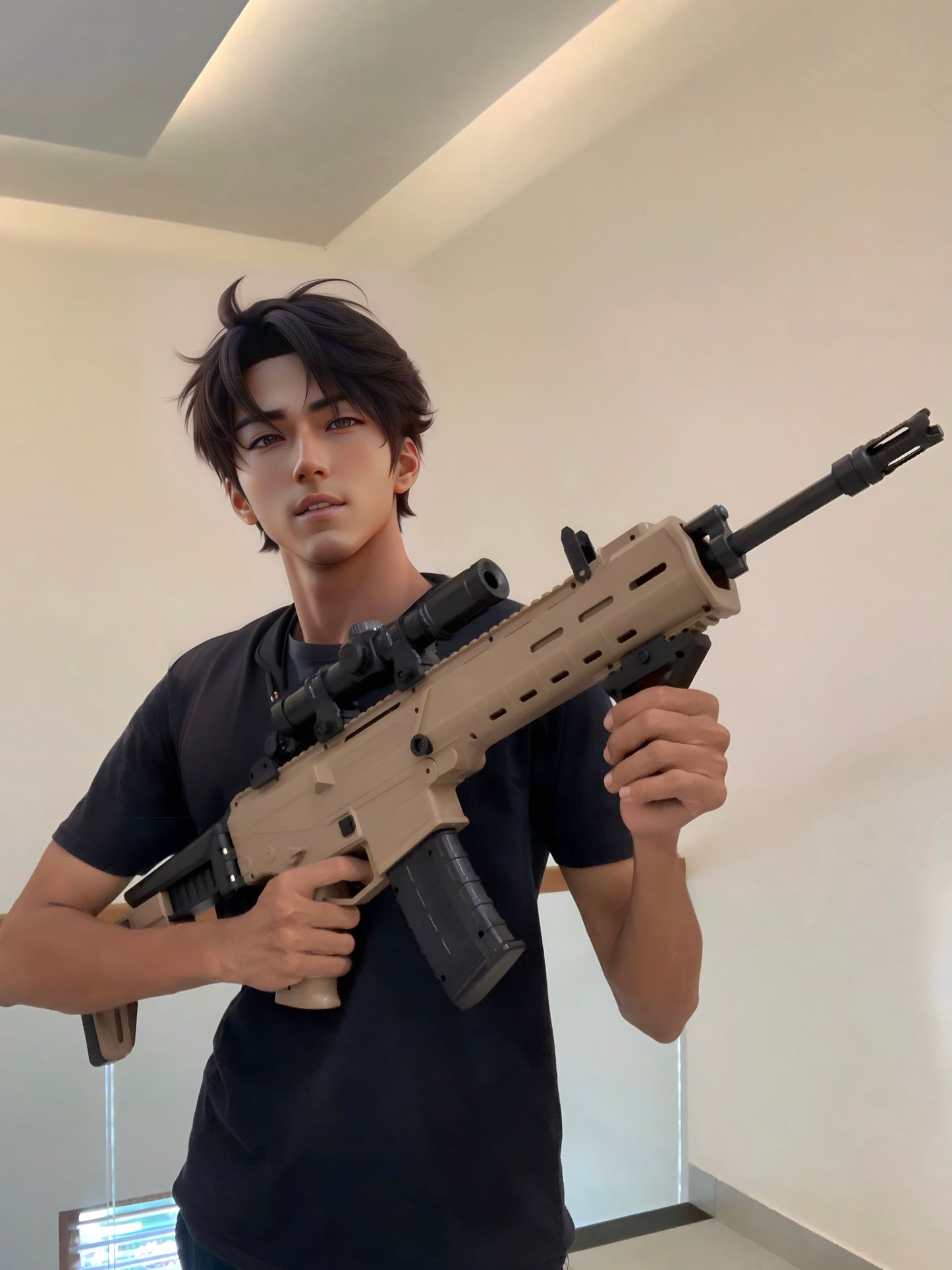 SCAR-L CAMO Gel Blaster Toy Gun | Electric Blasters