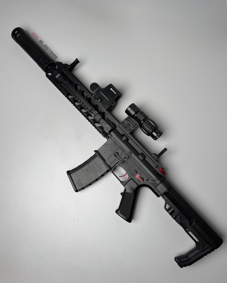 M4 VIPER BLACK Gel Blaster with Smoke Tracer