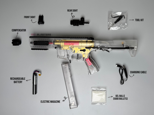 ARP9 Premium Quality Gel Blaster | Transparent ARP9