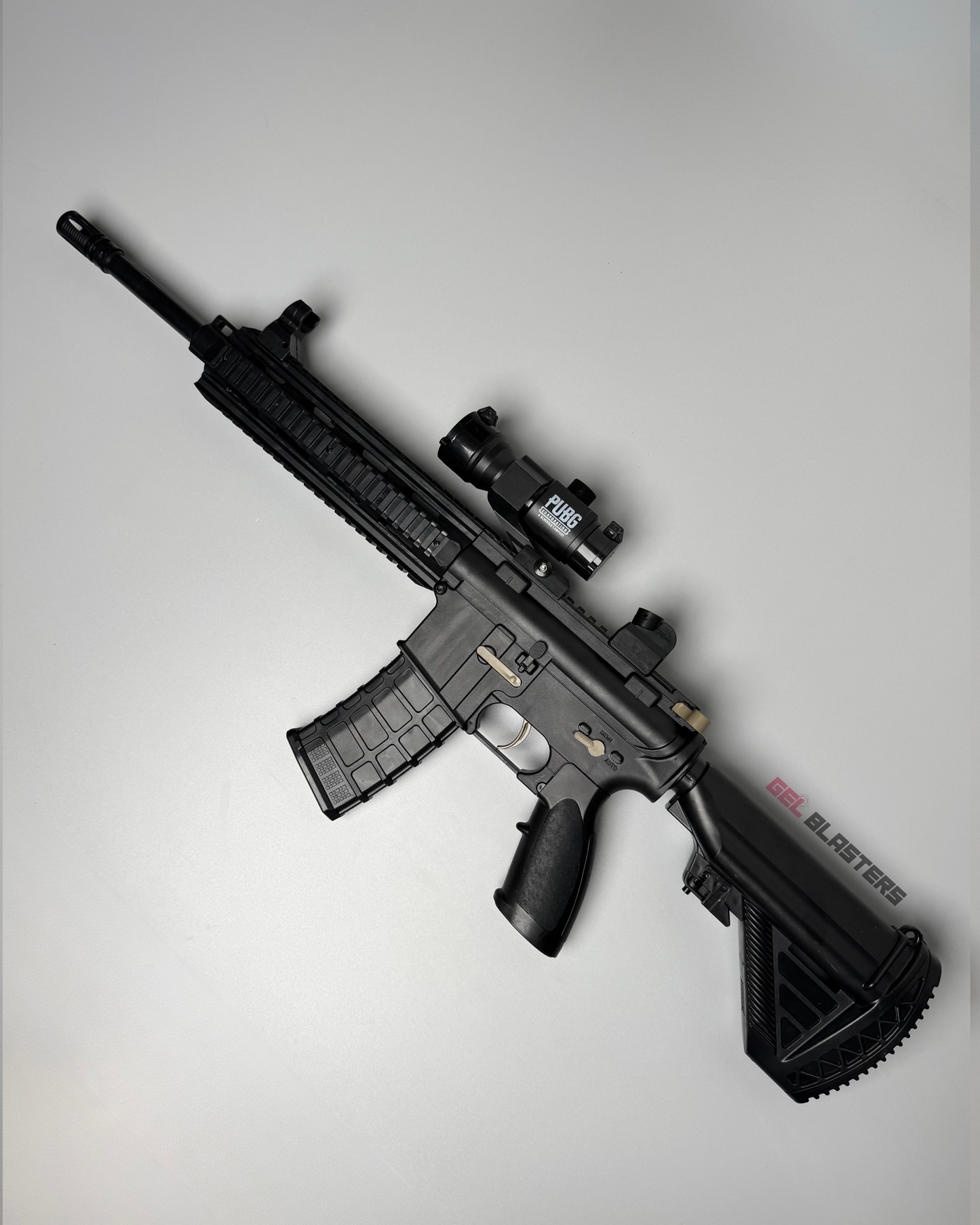 M416 Gel blaster toy gun with light tracer