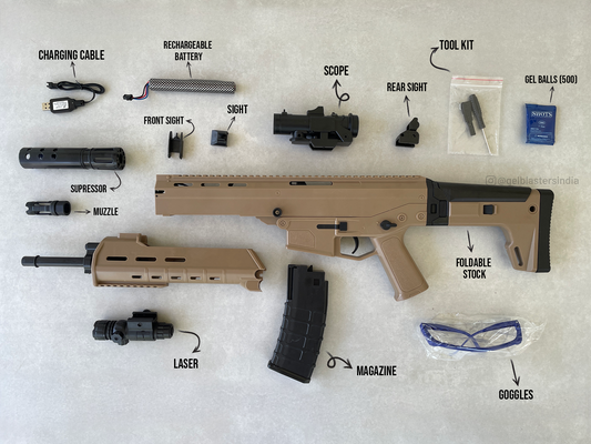 SCAR-L Gel Blaster Toy Gun | Electric Blasters