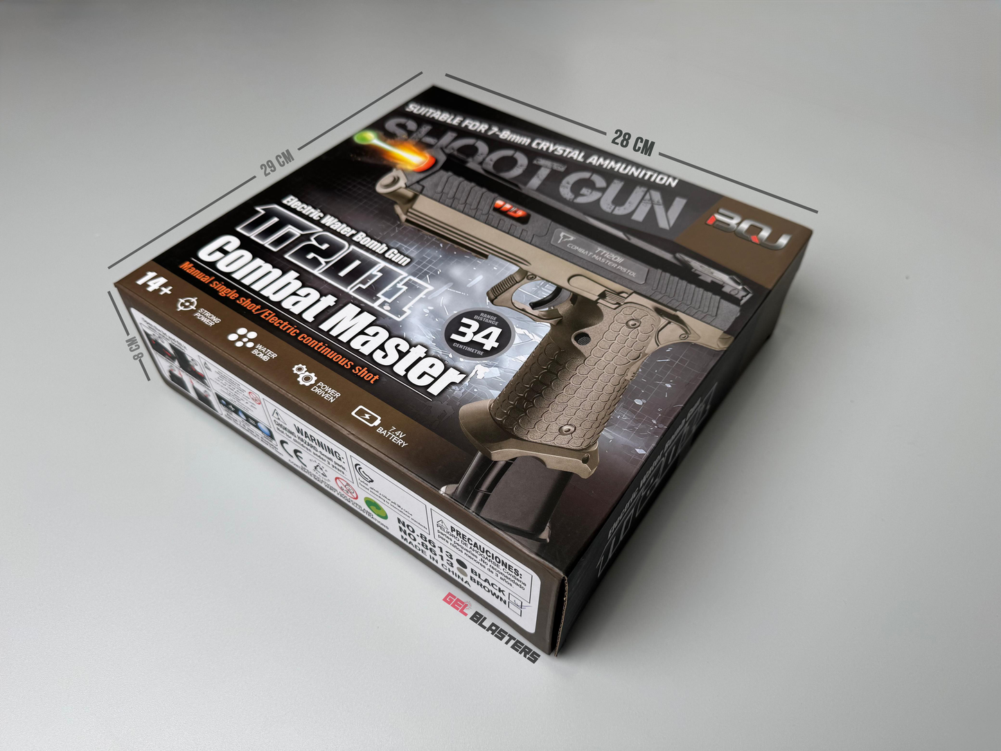 TTI 2011 Pistol, Sand| Gel Blaster Toy Gun
