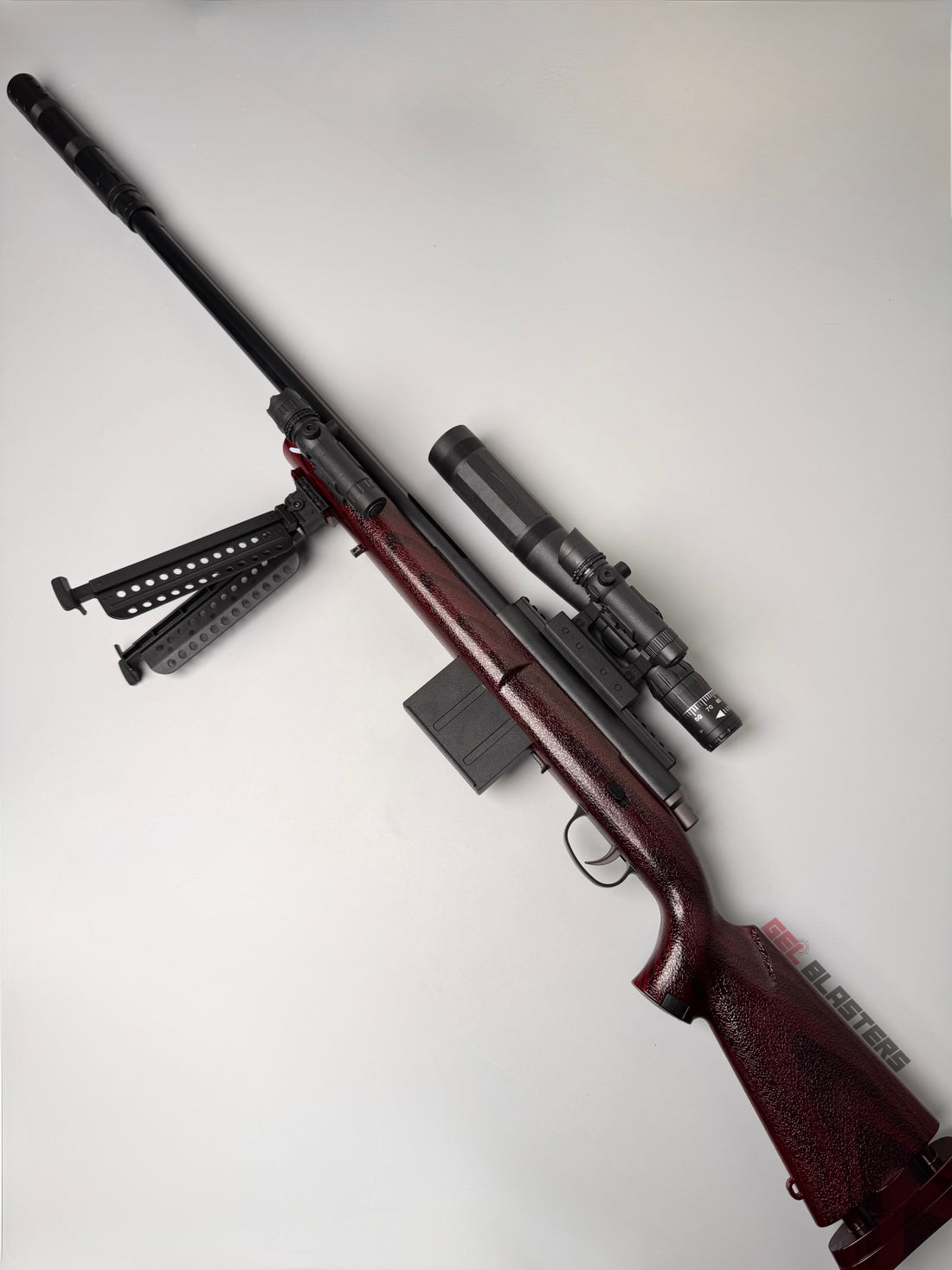 M24 Sniper Red Wood Edition | Gel Blaster Toy Gun