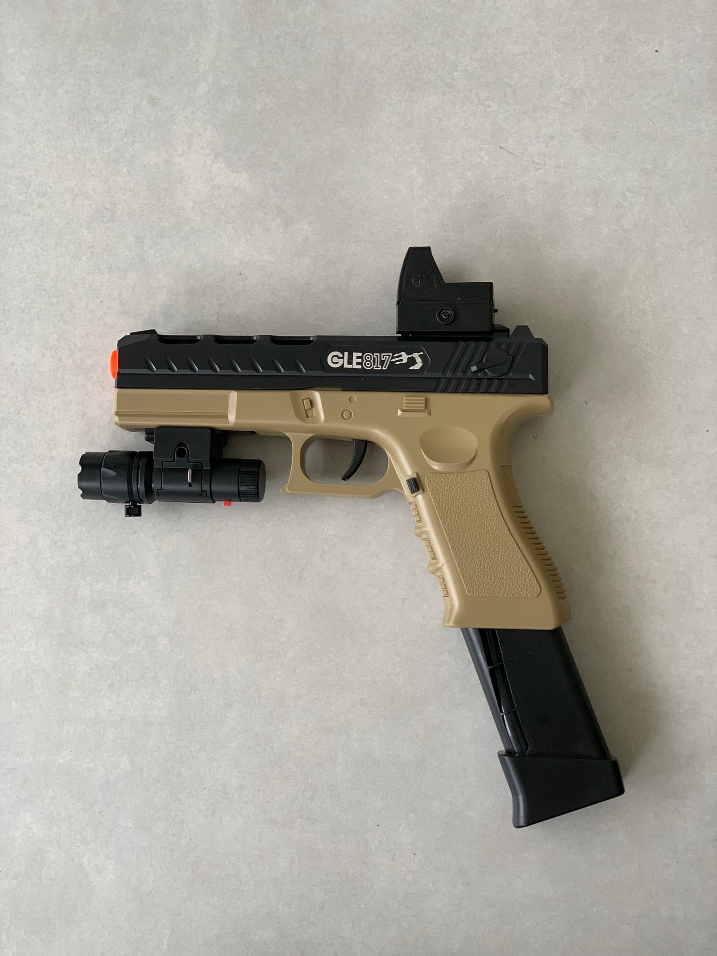 Glock Brown-Black Gel Blaster Toy Gun