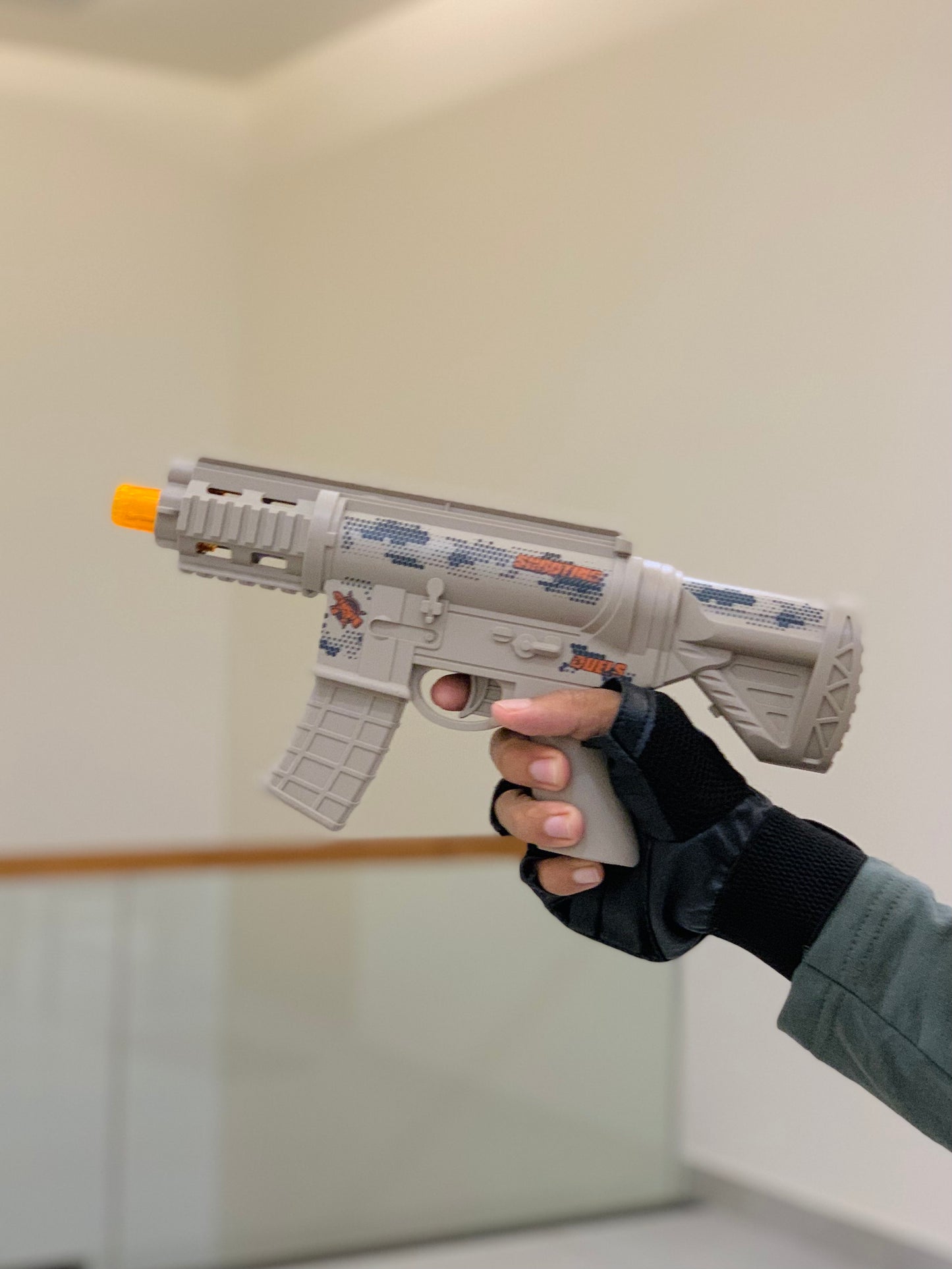 Mini M416 Gel Blaster Toy Gun | Shoots Both Orbeez And Soft Bullets