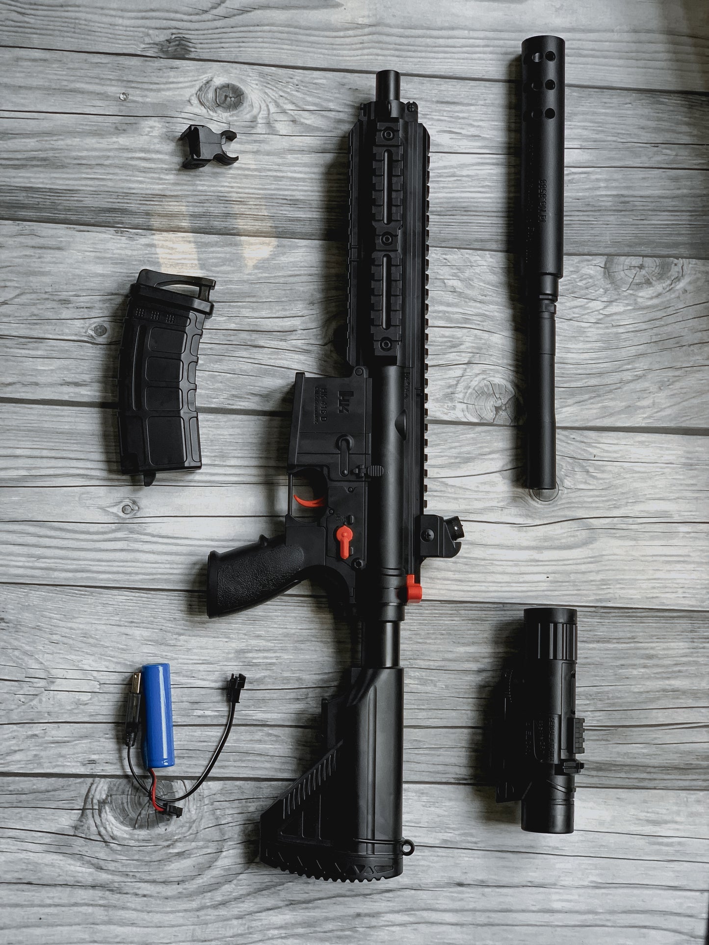 M416 Lite Gel Black Toy Gun | Manual,Auto modes