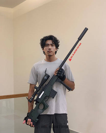 AWM SNIPER GEL BLASTER TOY GUN | Electric Blaster | Auto and Manual Modes