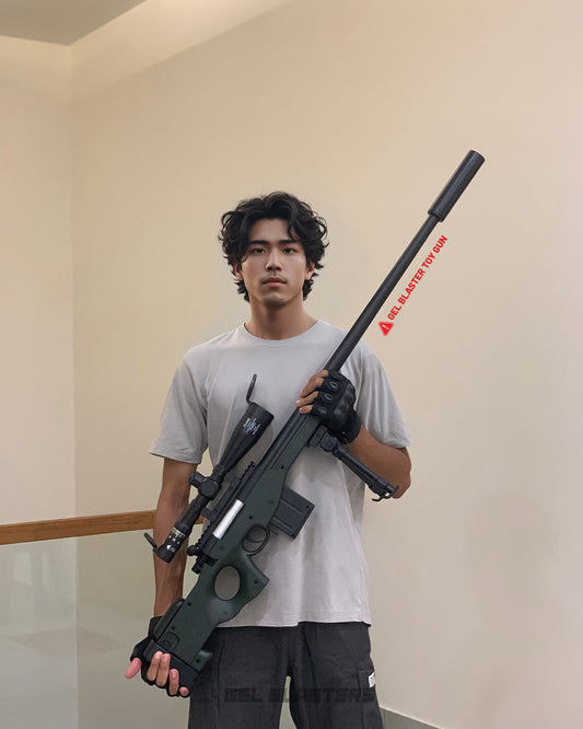 AWM SNIPER GEL BLASTER TOY GUN | Electric Blaster | Auto and Manual Modes