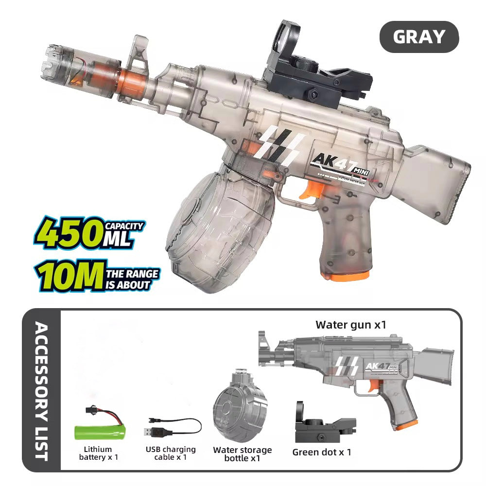 Mini AK Water Gun | Battery Powered Water Gun