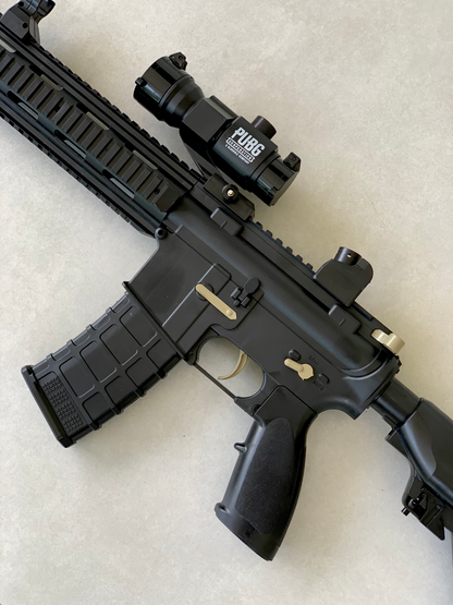 M416 Gel blaster toy gun with light tracer