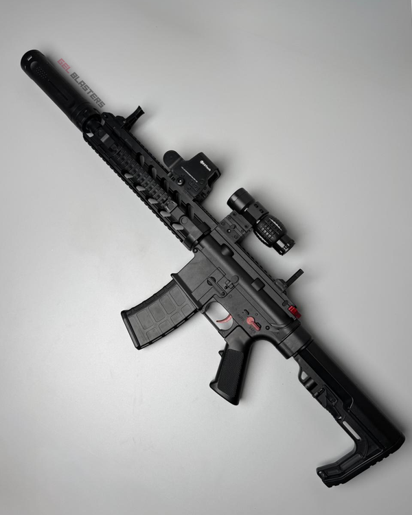 M4 VIPER BLACK Gel Blaster Toy Gun | Smoke Tracer