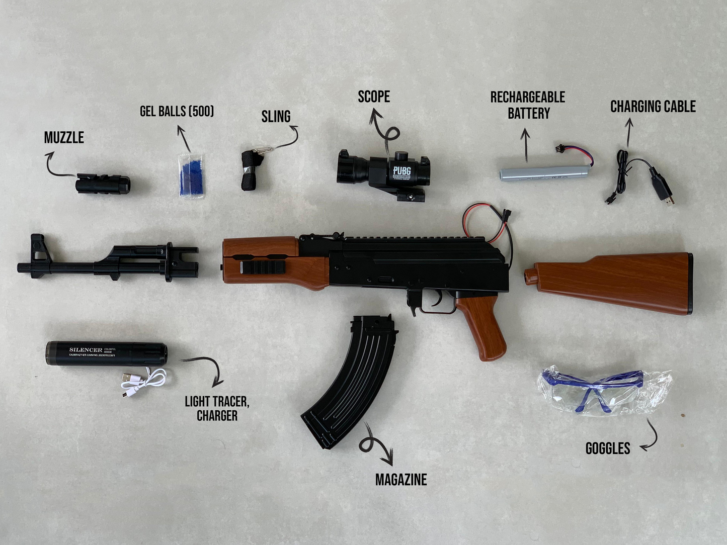 Ak47 Gel blaster toy gun