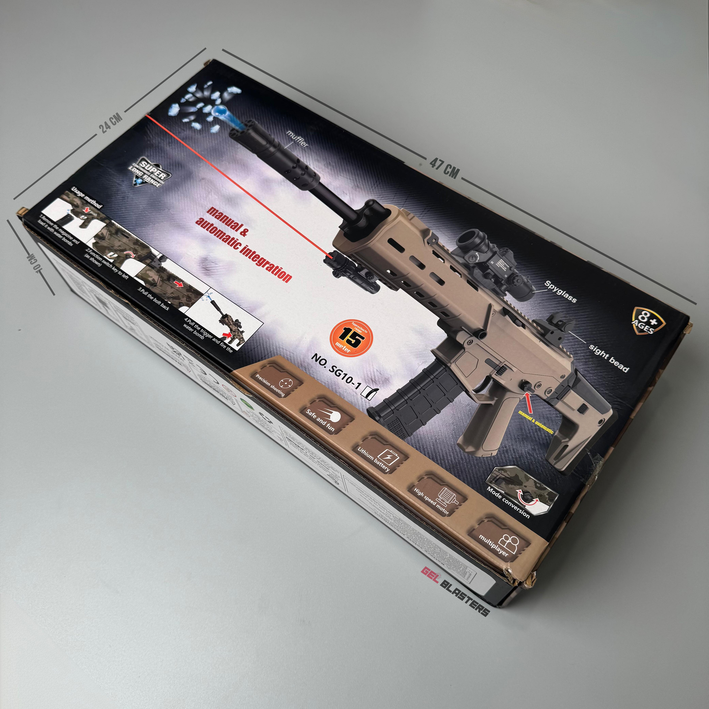 SCAR-L Gel Blaster Toy Gun | Electric Blasters